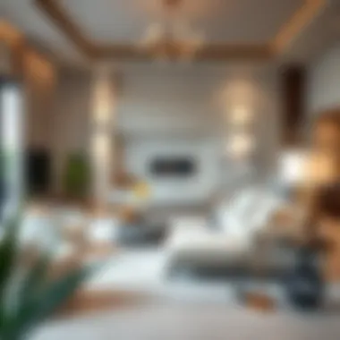 Modern Elegance in Arista Properties Elegant living space featuring modern furnishings