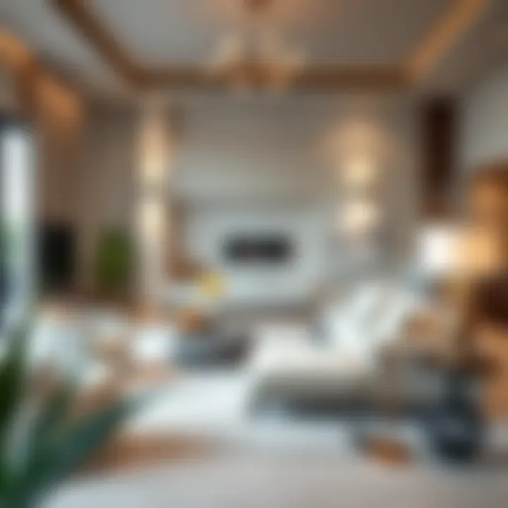 Modern Elegance in Arista Properties Elegant living space featuring modern furnishings