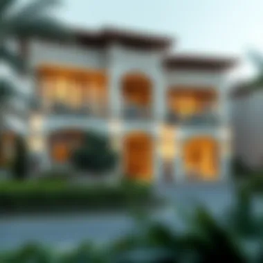 Exquisite Architecture of Arista Properties Luxurious exterior of an Arista Property in Dubai