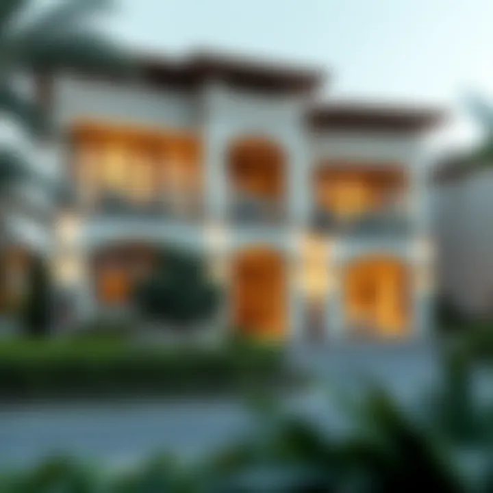 Exquisite Architecture of Arista Properties Luxurious exterior of an Arista Property in Dubai