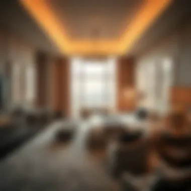 Luxurious suite interior at Bvlgari Resort Dubai