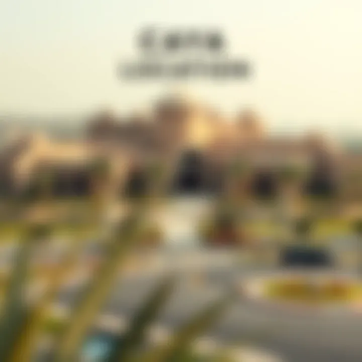 Map of Caya Arabian Ranches 3 location within Dubai, emphasizing proximity to key landmarks