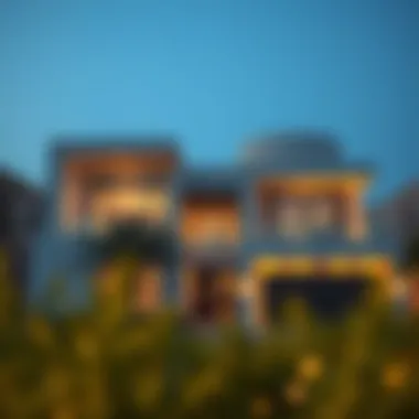 Modern villa showcasing Dubai's unique architectural style