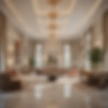 Elegant Interior Design of Club Villas Luxurious interiors of a Club Villa highlighting elegant design