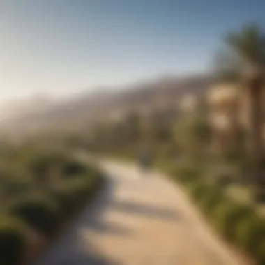 Lifestyle Offerings in Dubai Hills Scenic view of Dubai Hills lifestyle