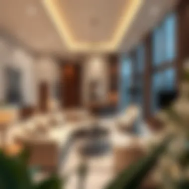 Elegant interiors of a residential property in Janusia highlighting exquisite design