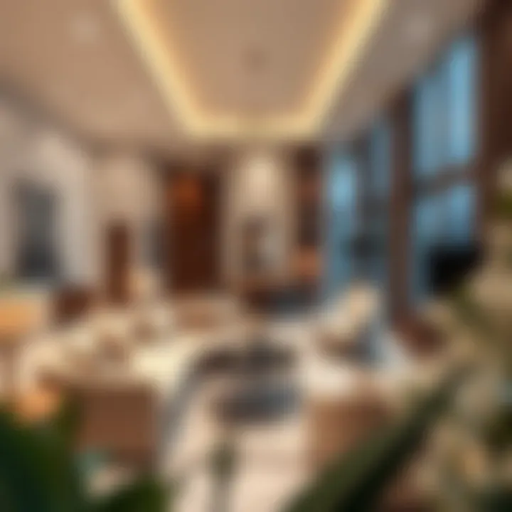 Elegant interiors of a residential property in Janusia highlighting exquisite design