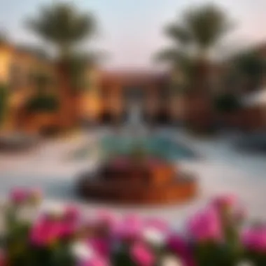 Community amenities and features at Damac Hills