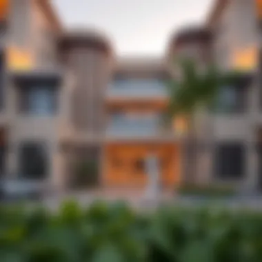 Architectural Marvel of Damac Lagoons Stunning view of Damac Lagoons Townhouse architecture