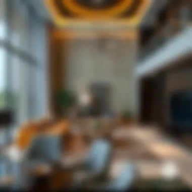 Interior Elegance of Damac Lagoons Townhouse Elegant interior design of a Damac Lagoons Townhouse