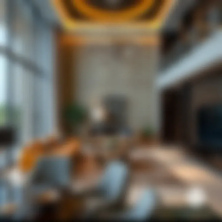 Interior Elegance of Damac Lagoons Townhouse Elegant interior design of a Damac Lagoons Townhouse