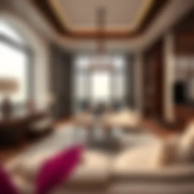 Elegant interior design of a District One villa