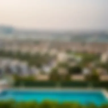 Stunning landscape view from District One villas