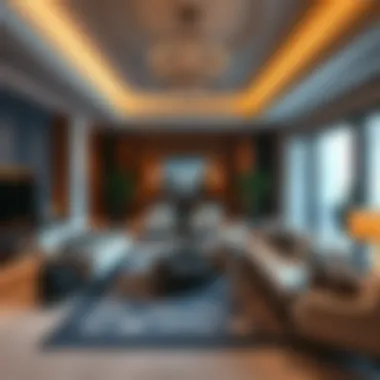 Luxurious interiors of a Dubai Canal Villa highlighting design and comfort