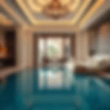 Opulent Suite Featuring a Private Pool Elegant resort suite with a private pool