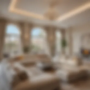 Spacious Living Room in Dubai Silicon Oasis Spacious living room in a Dubai Silicon Oasis villa