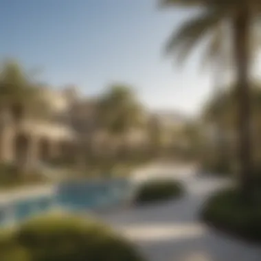 Peaceful Community Atmosphere in Dubai Hills Serene community environment of Dubai Hills