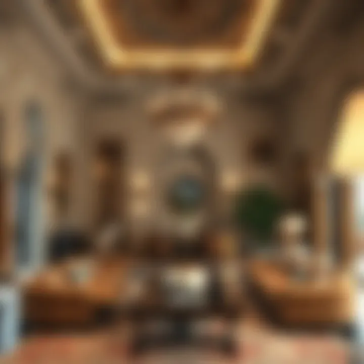 Interior of a traditional Emirati house emphasizing cultural significance.