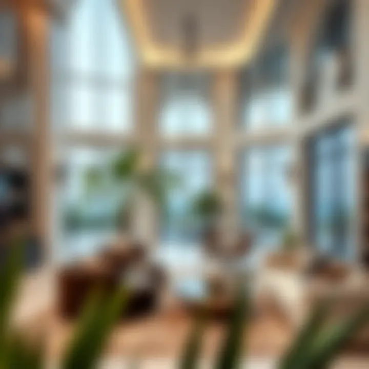 Contemporary European Design in Dubai Contemporary European design elements in a Dubai property