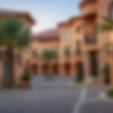 Neighborhoods with European Aesthetics in Dubai A neighborhood showcasing European aesthetics in Dubai