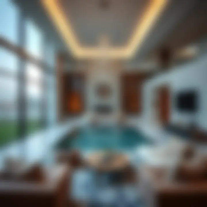 Luxurious interiors of Expo Villas showcasing modern design