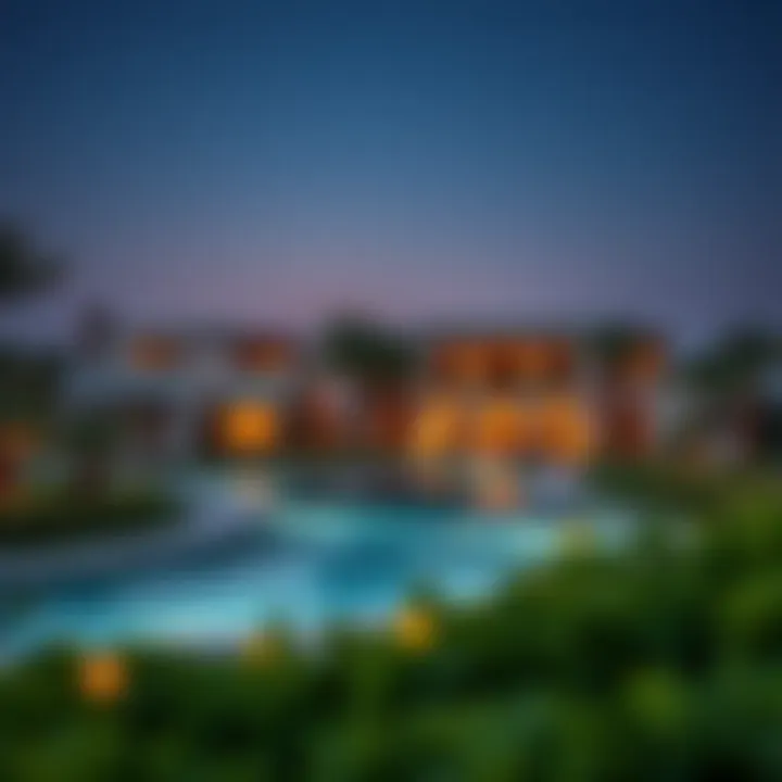 Beautiful Landscape Surrounding Furjan Villas Beautiful landscape and gardens surrounding Furjan villas