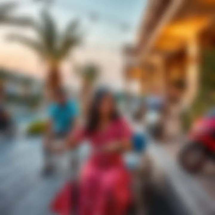 Vibrant community lifestyle in a Dubai golf estate