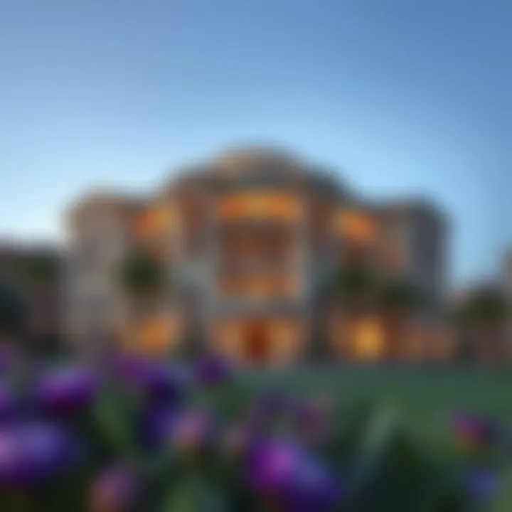 Architectural beauty of Golf Place residences