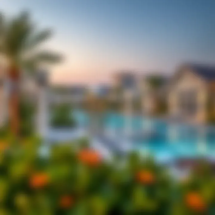 Elegant community amenities in Golf Place