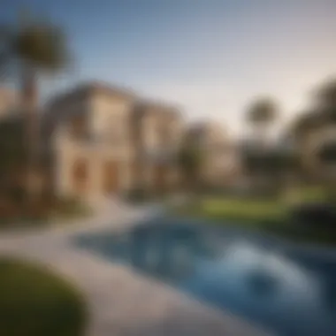 Exclusive Amenities Near Golf Villas in Dubai Community amenities surrounding golf villas