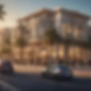 Dynamic Community Life in JVC Vibrant community life in Jumeirah Village Circle surrounding Hamilton House