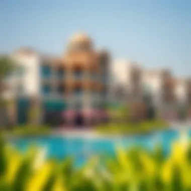 Vibrant community features and recreational areas on Palm Jumeirah