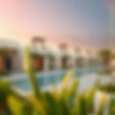 Modern residential properties in Jebal Ali Village illustrating investment potential.