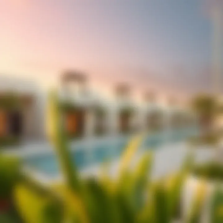 Modern residential properties in Jebal Ali Village illustrating investment potential.