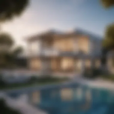 Modern Architectural Marvels in Jouri Hills Elegant villas showcasing modern design in Jouri Hills