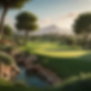 Breathtaking Golf Course Views in Jouri Hills Lush green landscapes and golf course views surrounding Jouri Hills