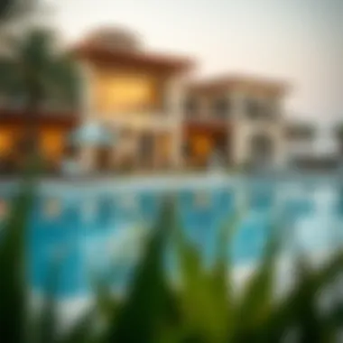 Luxurious Amenities at Jouria Hills Luxurious amenities in Jouria Hills, featuring a stunning clubhouse and pool area