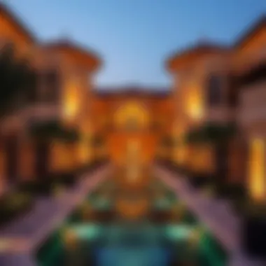 Architectural beauty of upscale properties in La Mer Jumeirah