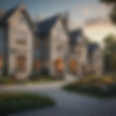 Luxury Homes and Architectural Design Luxury residential homes in Meadows Village highlighting architectural design