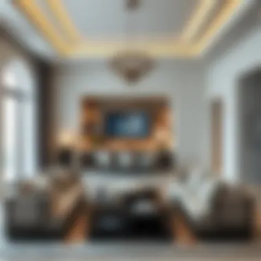 Elegant interior design of a property in Murjan Al Saadiyat