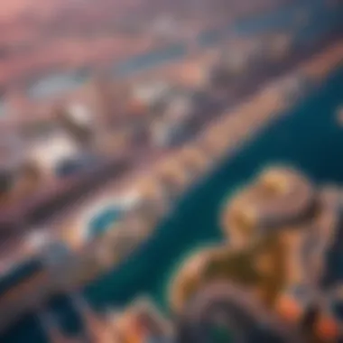 Aerial View of Nad Al Sheba Aerial view of Nad Al Sheba showcasing its residential and commercial areas