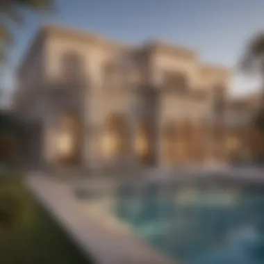 Architectural Elegance of Nad Al Sheba Nakheel Villas Stunning architectural design of Nad Al Sheba Nakheel Villas