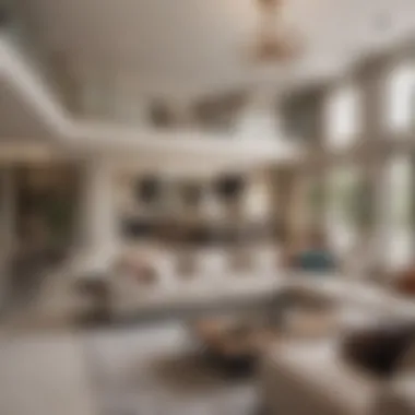 Spacious Interior Layout of Naseem Townhouses Interior layout of a Naseem townhouse highlighting spacious living areas