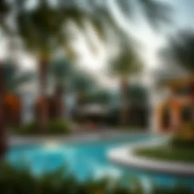 Amenities in Palmera Elegant community amenities in Palmera