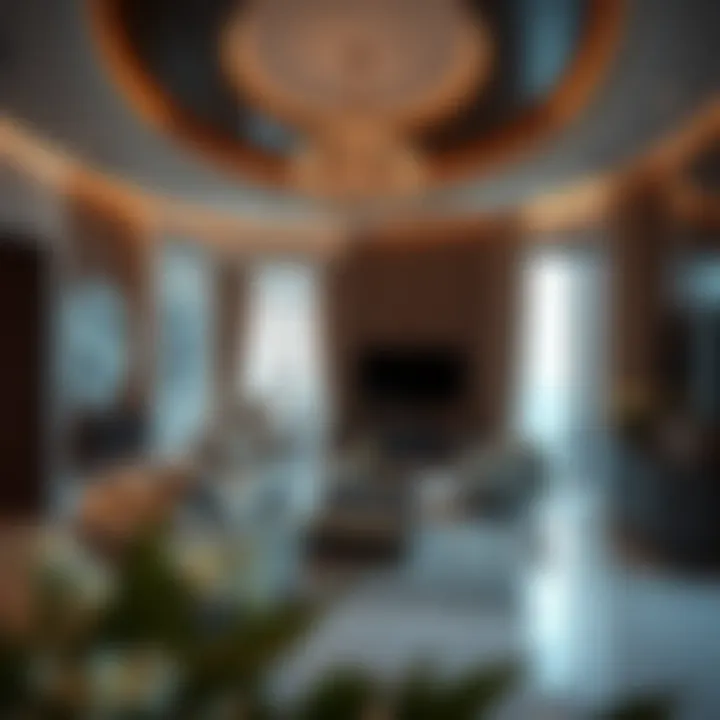 Luxurious Living Space in Polo Townhouse Luxurious interior of Polo Townhouse living area