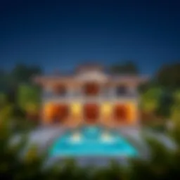 Luxurious villa nestled in Arabian Ranches with lush landscaping
