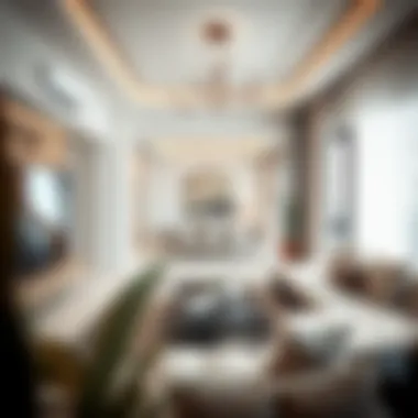 Modern Interior in Arabian Ranches Home Spacious living room showcasing modern interior design in a house