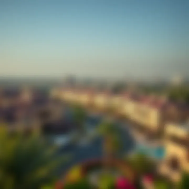 Stunning community view showcasing Dubai's premium neighborhoods