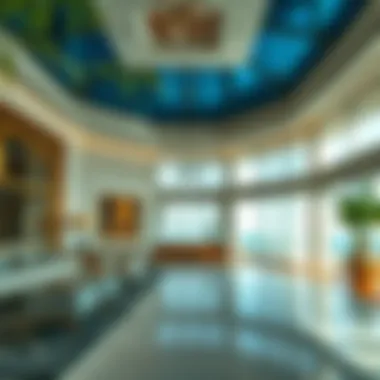 Opulent Interiors of Palm Properties Exquisite interiors of a luxury property on Palm Jumeirah