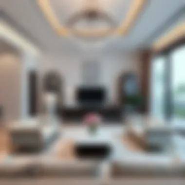 Luxurious interior design of a Royal Park Villa highlighting sophistication